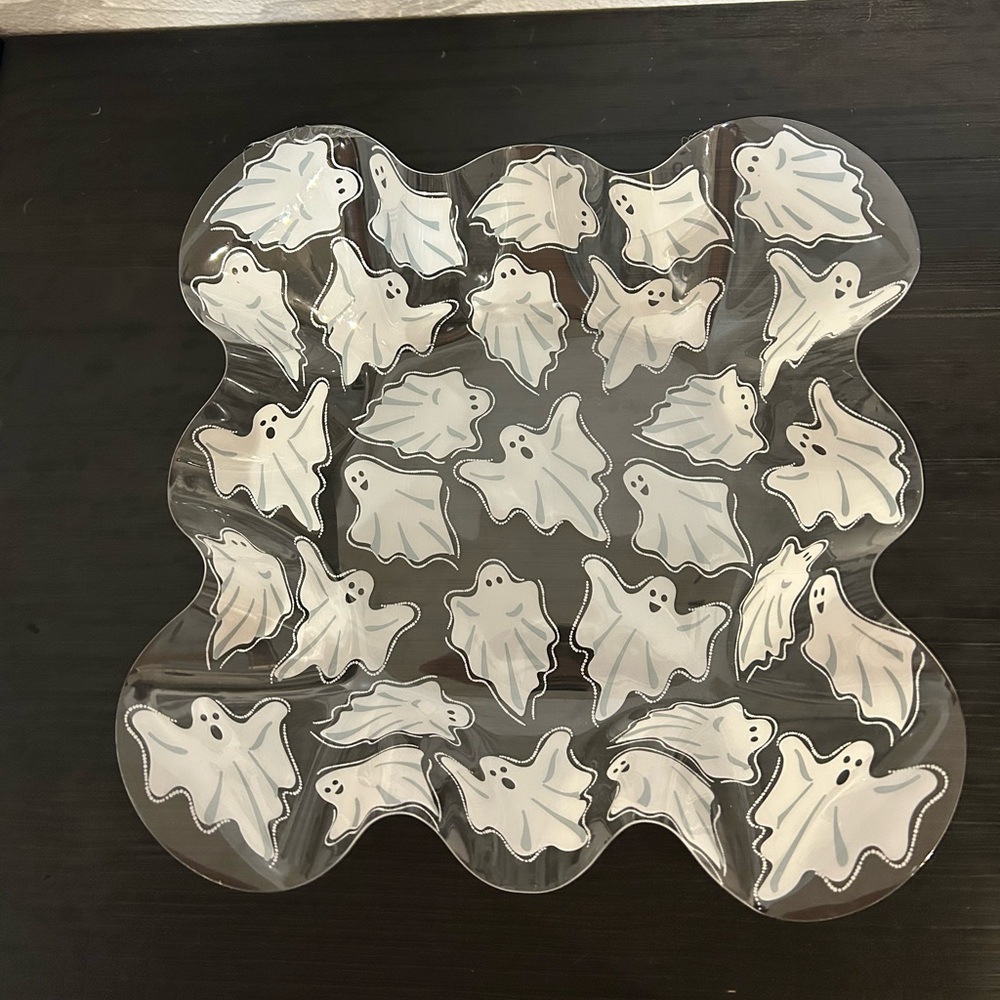 Ghost Shaped Serving Tray